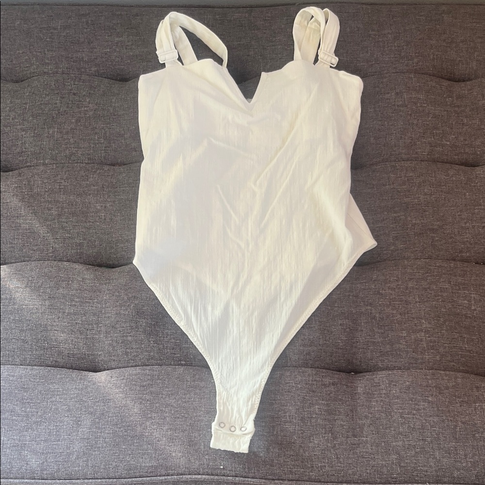 New with tags Intimately by Free People white bodysuit size M